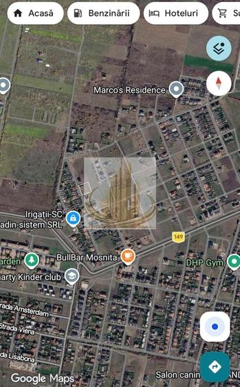 Teren Construcții intravilan de 611 mp, în Moșnița Nouă