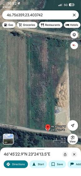 Teren de 700 mp, în Gilău