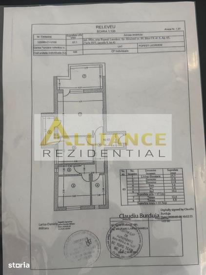 APARTAMENT 3 CAMERE ?I 2 BAI METROU BERCENI - 4