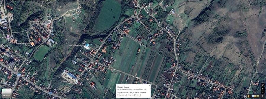Teren de 1200 mp, în Berca