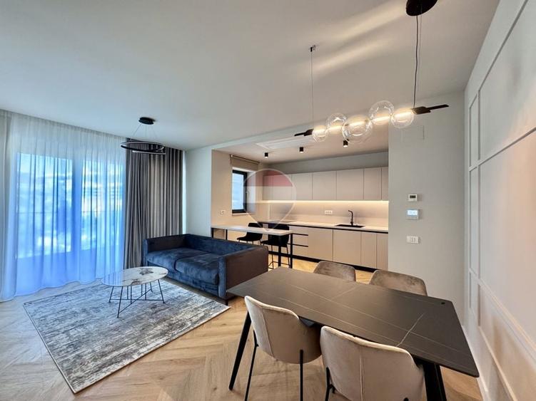Apartament cu 3 camere decomandat, mobilat în Pipera