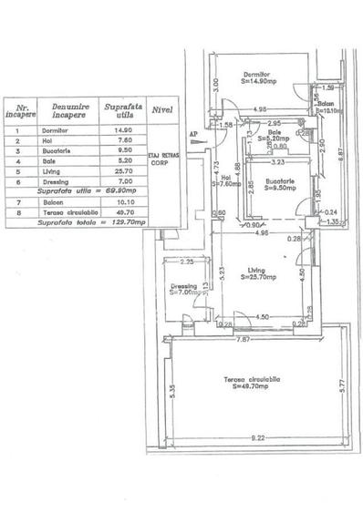 Apartament cu 2 camere decomandat, mobilat în Aradului