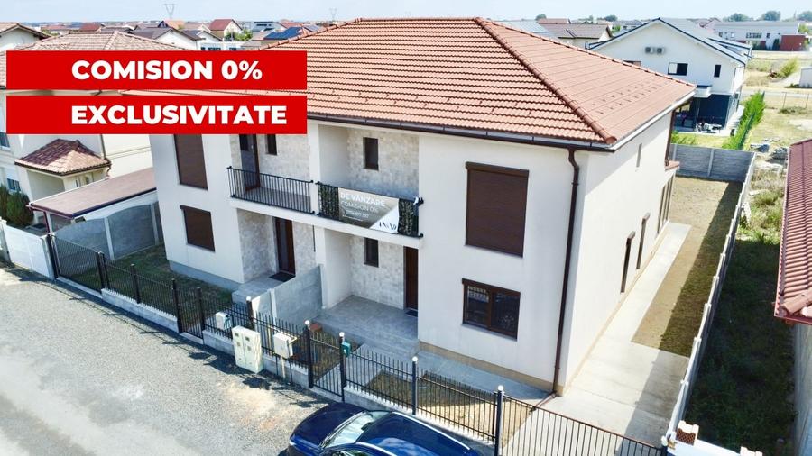 Duplex cu 5 camere cu Canalizare în Moșnița Nouă