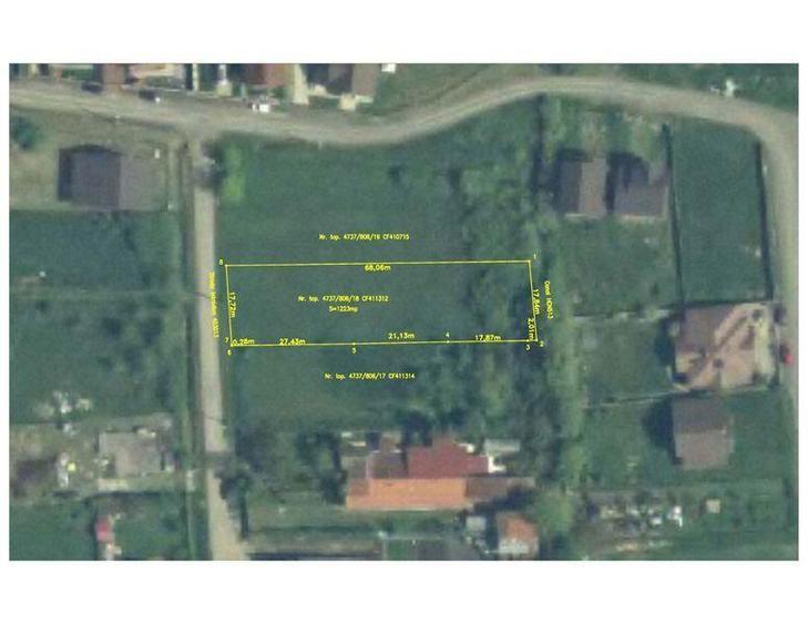 Teren intravilan Sacalaz direct de la proprietar in vatra veche 1223m - 3