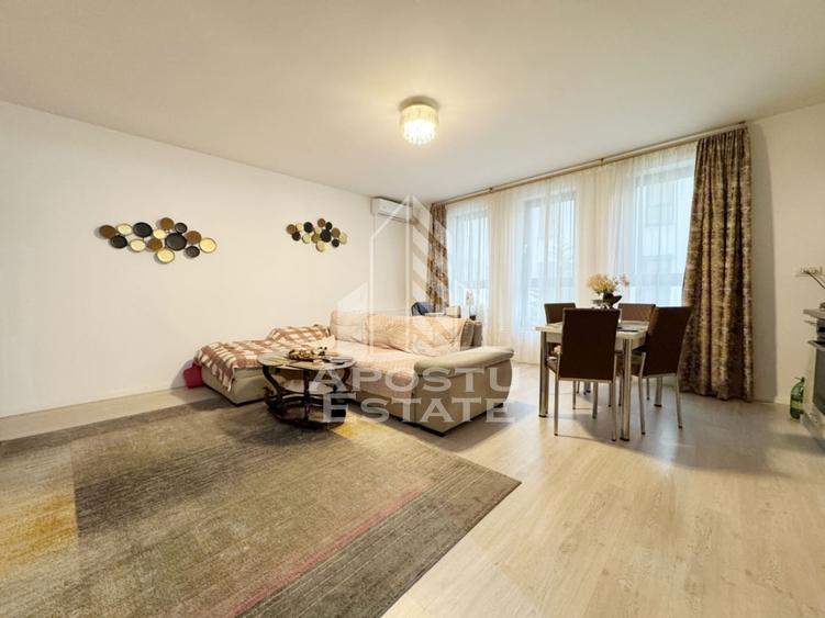 Apartament cu 2 camere semidecomandat, mobilat în Giroc — fotografia 1