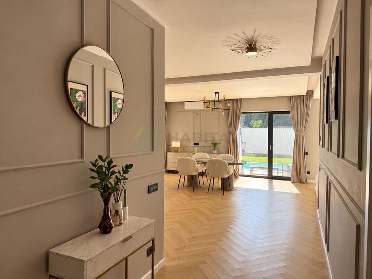 Casă individuală cu 4 camere cu Piscina în Tunari