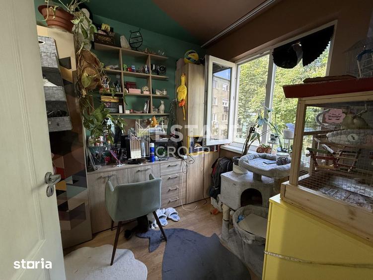 Apartament cu 3 camere semidecomandat în Șagului