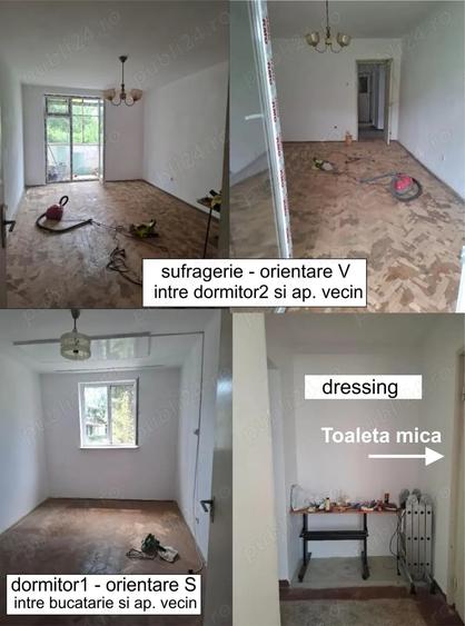 Apartament cu 4 camere decomandat în Nord