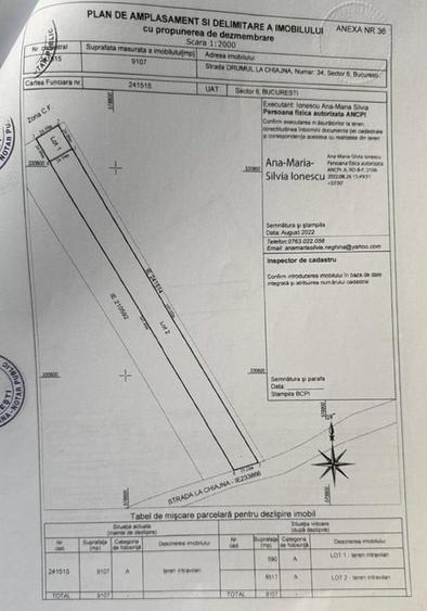 Teren de 590 mp, în Giulești