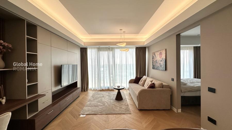 Apartament cu 2 camere semidecomandat, mobilat în Aviației