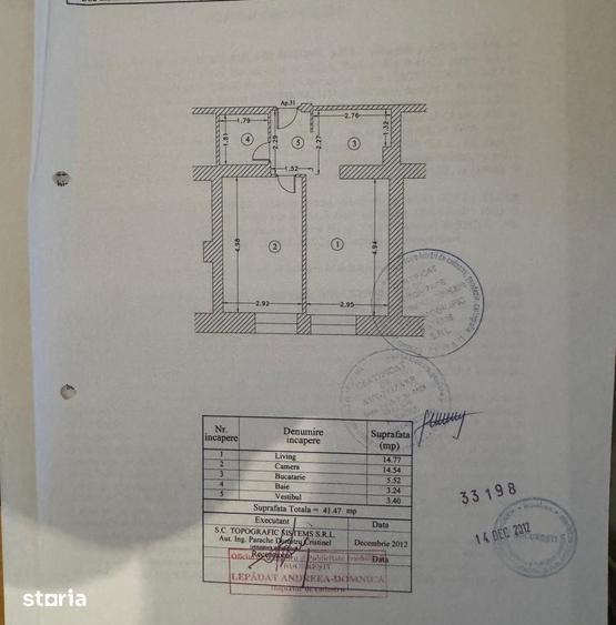 Apartament cu 2 camere semidecomandat în Vitan