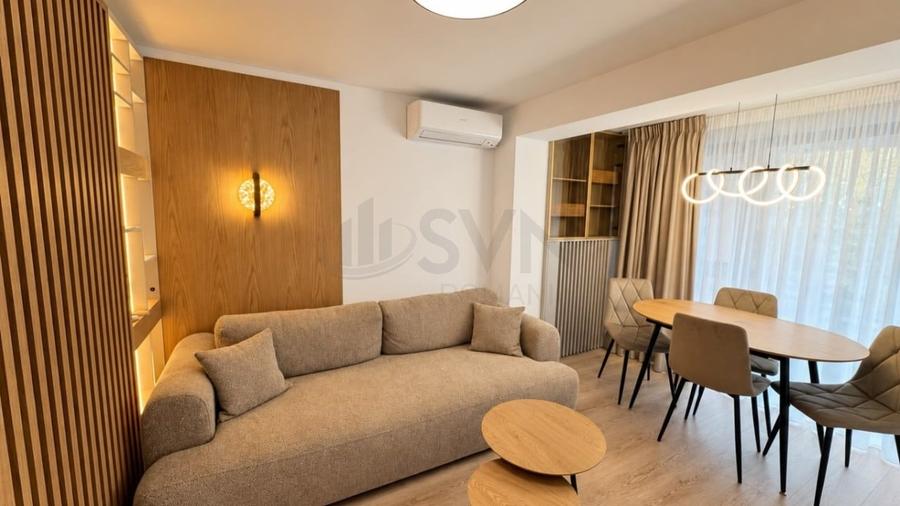 Apartament cu 2 camere decomandat, mobilat în Tei