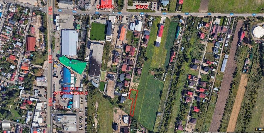 Teren Construcții intravilan de 800 mp, în Central