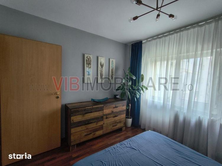 Apartament cu 2 camere semidecomandat în Tei
