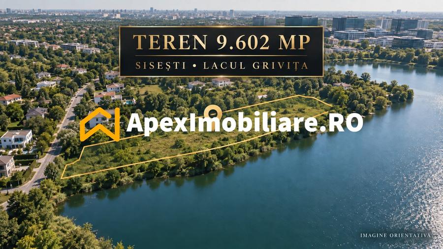 Teren Construcții intravilan de 9602 mp, în Sisești