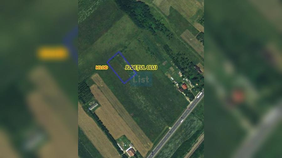 Teren de 7800 mp, în Livada (Iclod)
