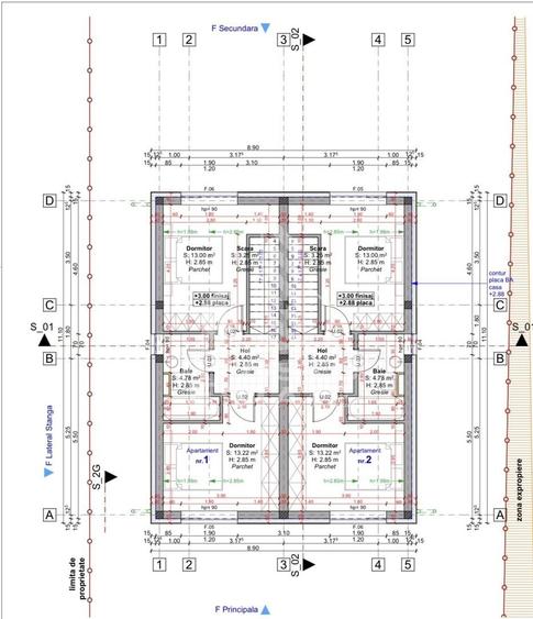 Duplex cu 3 camere cu Canalizare în Giarmata-Vii