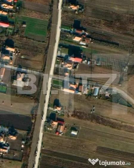 Teren intravilan 1864 mp, cu casa veche, utilitati, Apahida - 2