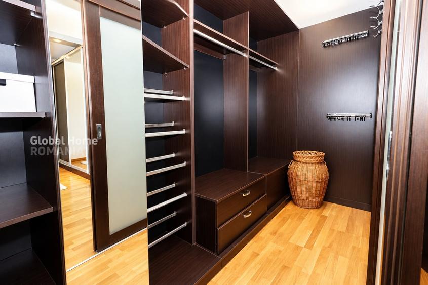 Apartament cu 5 camere decomandat, mobilat în Herăstrău