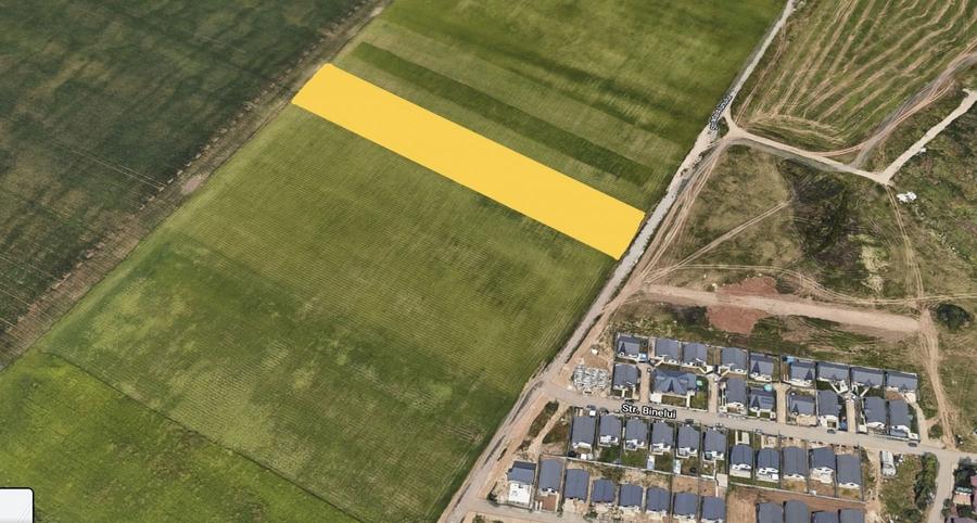 Teren Construcții intravilan de 6250 mp, în Vest