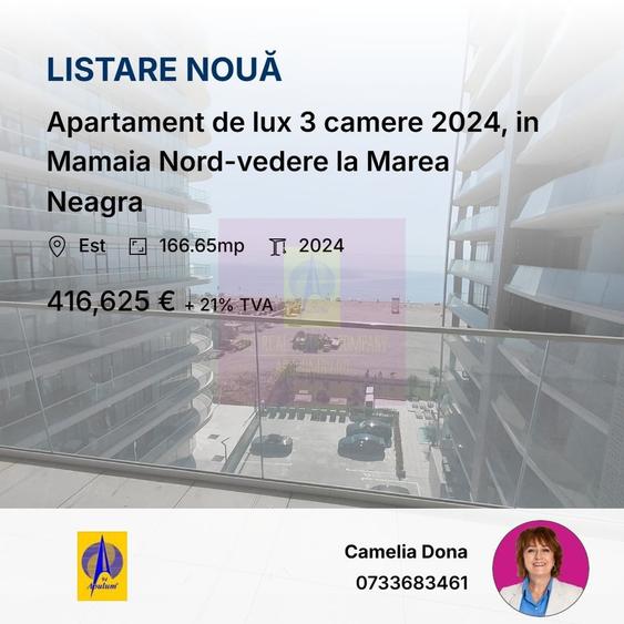 Apartament cu 3 camere în Nord