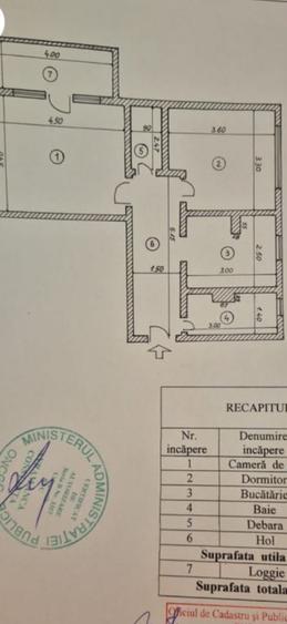Apartament cu 2 camere decomandat în Tineretului