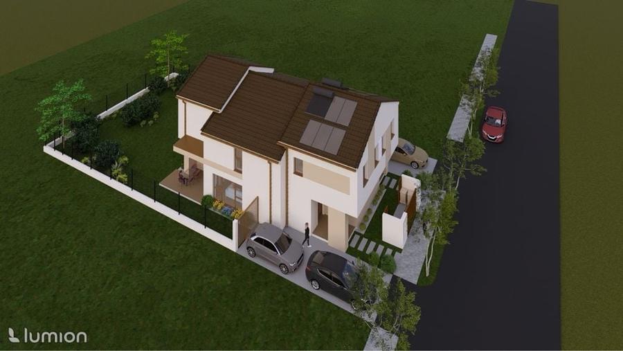 Casă cu 4 camere în Dumbrăvița