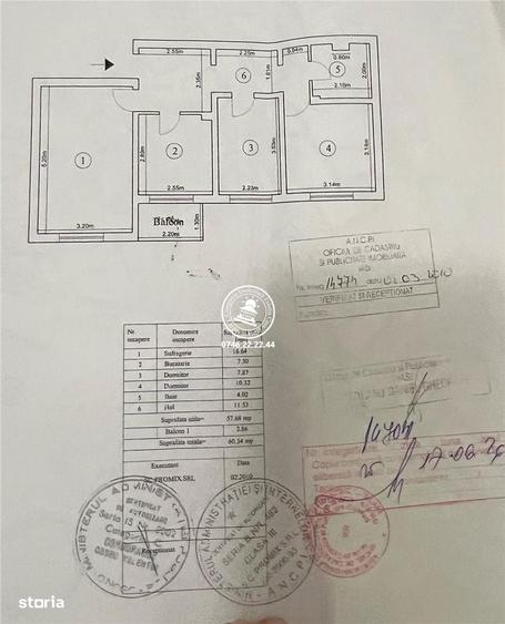 Apartament cu 3 camere decomandat în Târgu Cucu