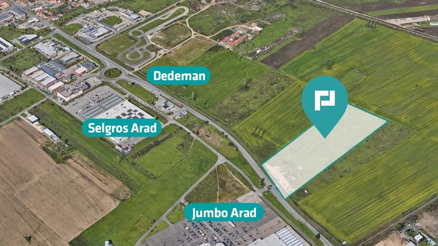 Teren agricol extravilan de 55340 mp, în Micălaca
