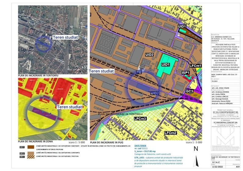 HALĂ INDUSTRIALĂ DE VÂNZARE – CÂMPIA TURZII - Locație strategică în incinta Comb - 5