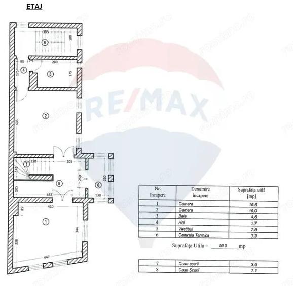 Casă cu 2 camere cu Teren 212 Mp în Dacia
