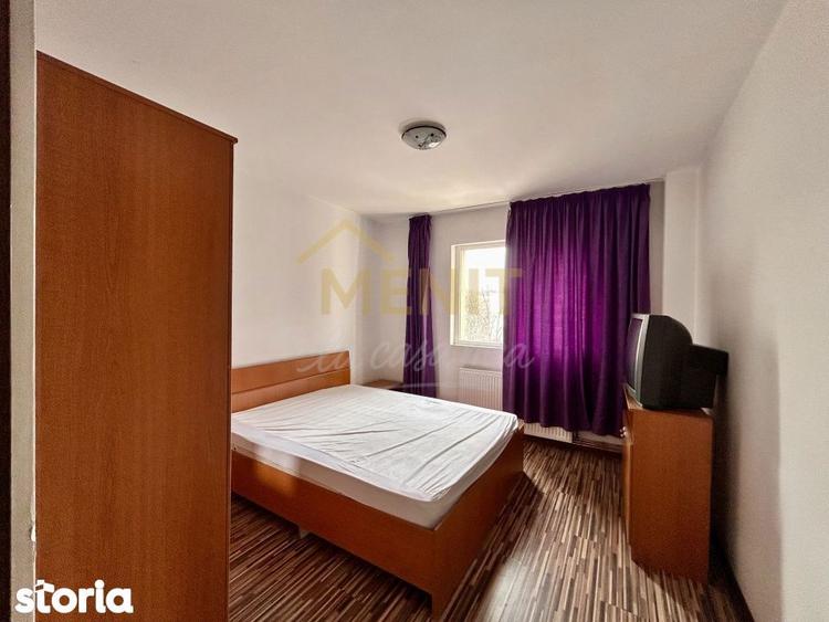 Apartament cu 3 camere semidecomandat, mobilat în Nord