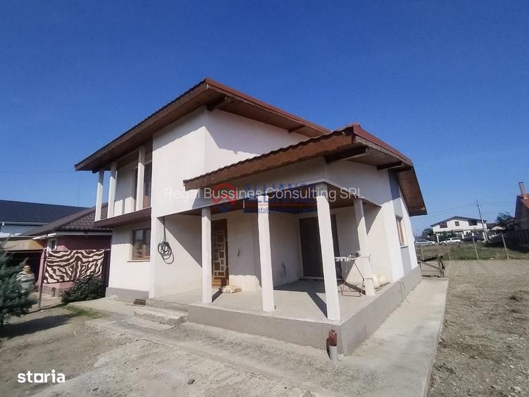 Lumina-Casa noua P+1 cu 4 camere- 3 bai, teren 590 mp