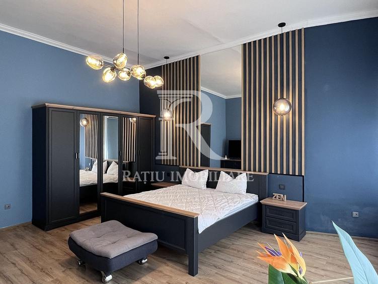 Apartament cu 3 camere semidecomandat, mobilat în Ultracentral