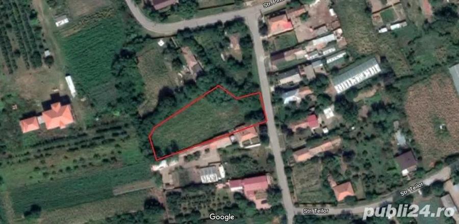 Teren de 2257 mp, în Merii Petchii