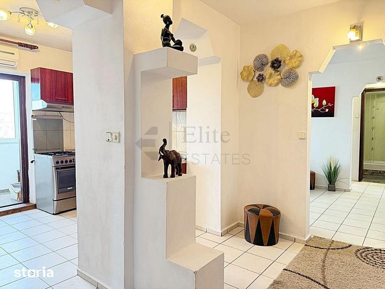 Apartament cu 3 camere decomandat în Nufărul