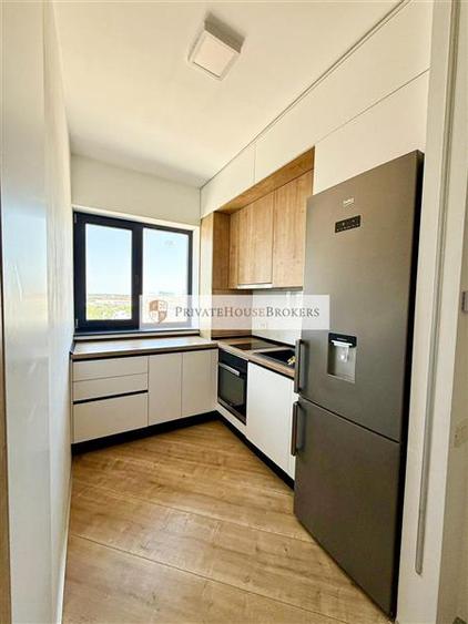 Apartament cu 2 camere semidecomandat, mobilat în Pipera