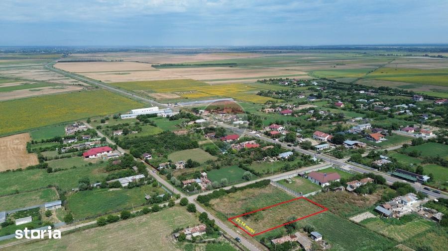 Teren de 1250 mp, în Nănești