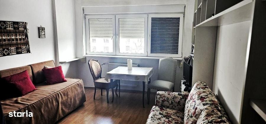 Garsonieră decomandată, mobilată în Cișmigiu