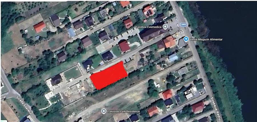 Teren Construcții intravilan de 1200 mp, în Rediu
