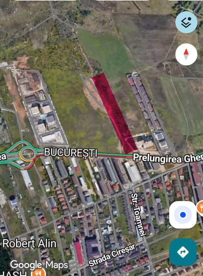 Teren Construcții intravilan de 14112 mp, în Prelungirea Ghencea