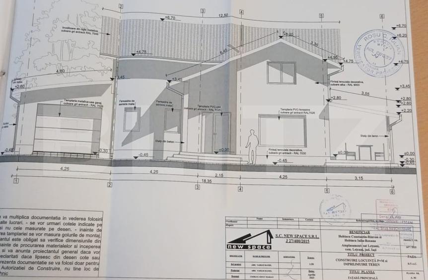 Teren Construcții intravilan de 1267 mp, în Lețcani