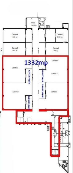 Spațiu industrial, de 1,433 mp, în Afumați
