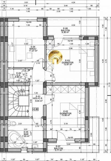 Casă cu 4 camere cu Teren 175 Mp în Odăi