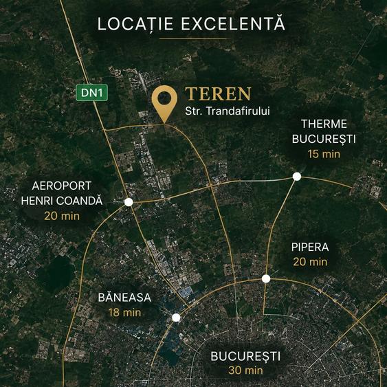 Teren în Corbeanca