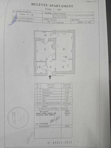 Apartament cu 2 camere decomandat în Politehnica