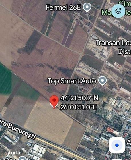Teren de 4200 mp, în Central