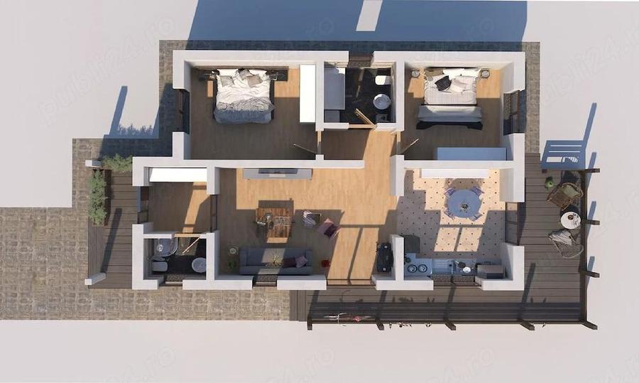 Casă cu Teren 480 Mp în Central