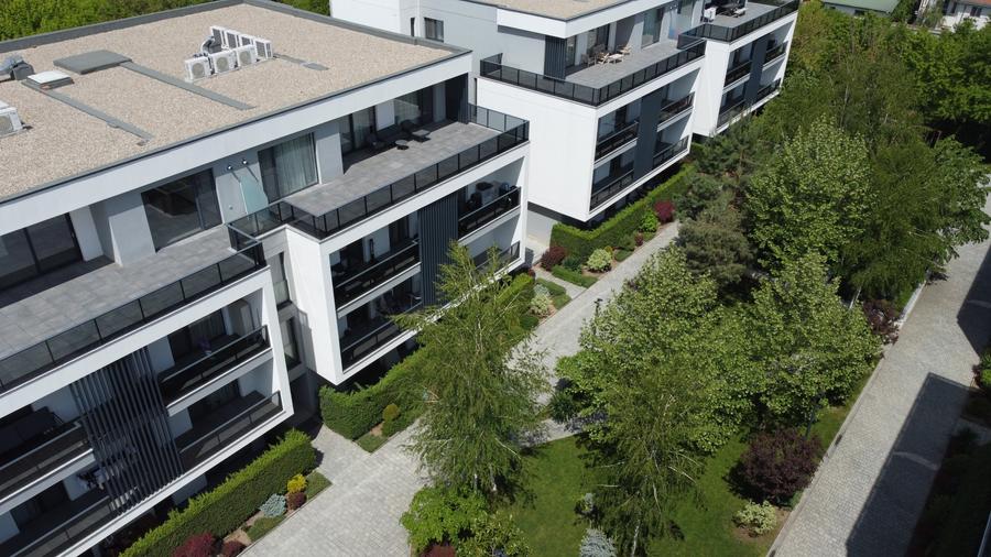 Penthouse 4 camere Residence5, parcare subterana, curte interioara, comision 0 - 42