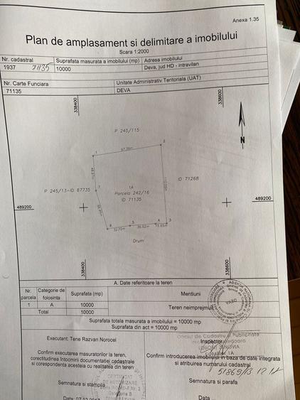 Teren Construcții intravilan de 14720 mp, în Gării